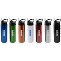 24 Oz. Aluminum Water Bottle w/ Flip Top Sport Cap